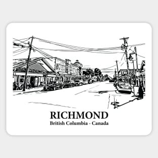 Richmond - British Columbia Sticker